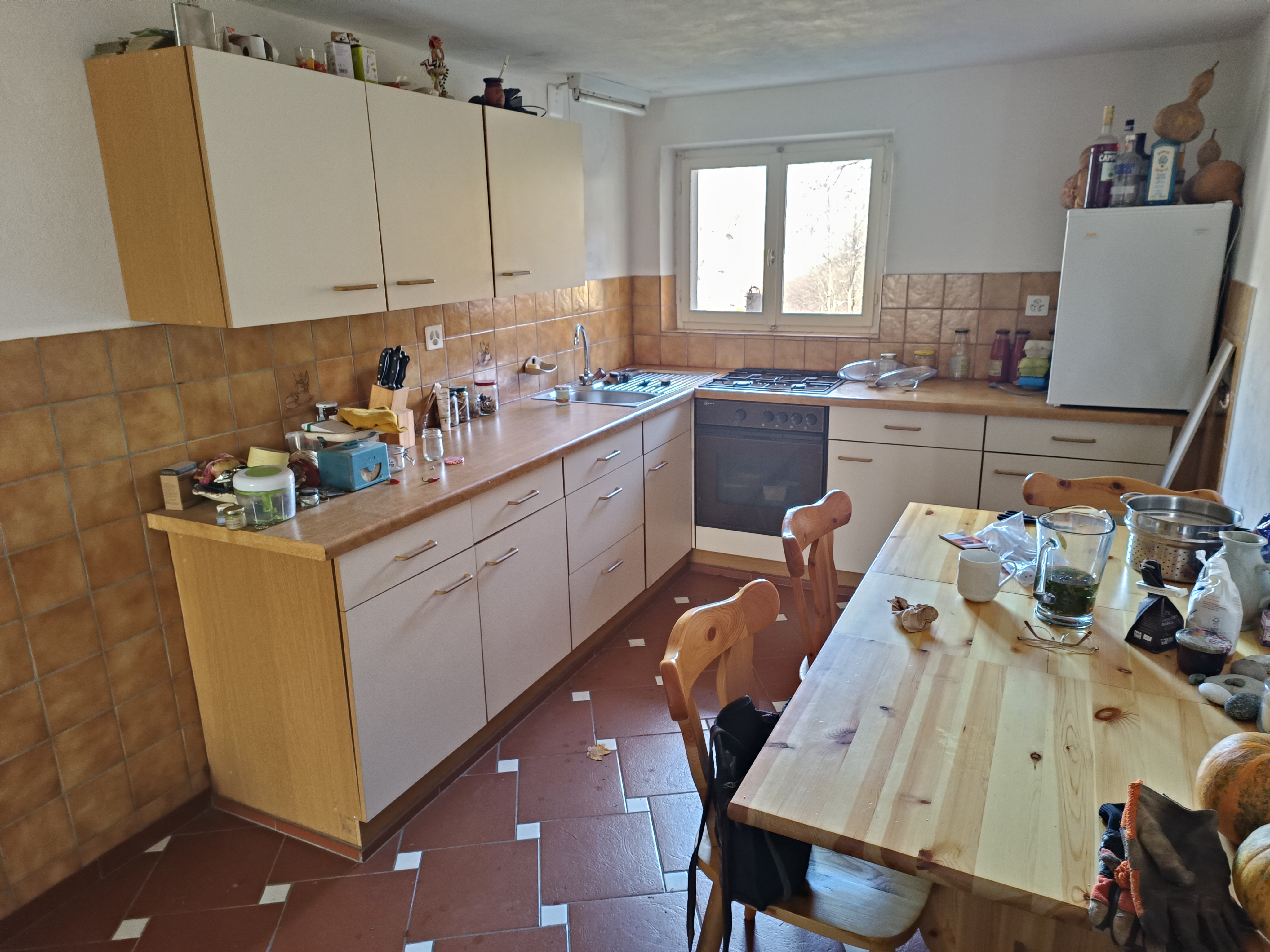 Küche vor der Sanierung